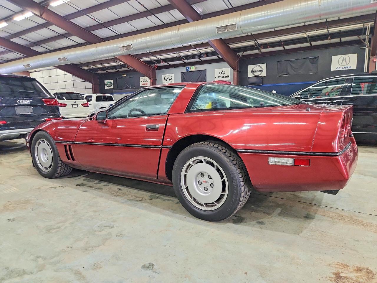 1986 Chevrolet Corvette Red vin: 1G1YY0784G5115570