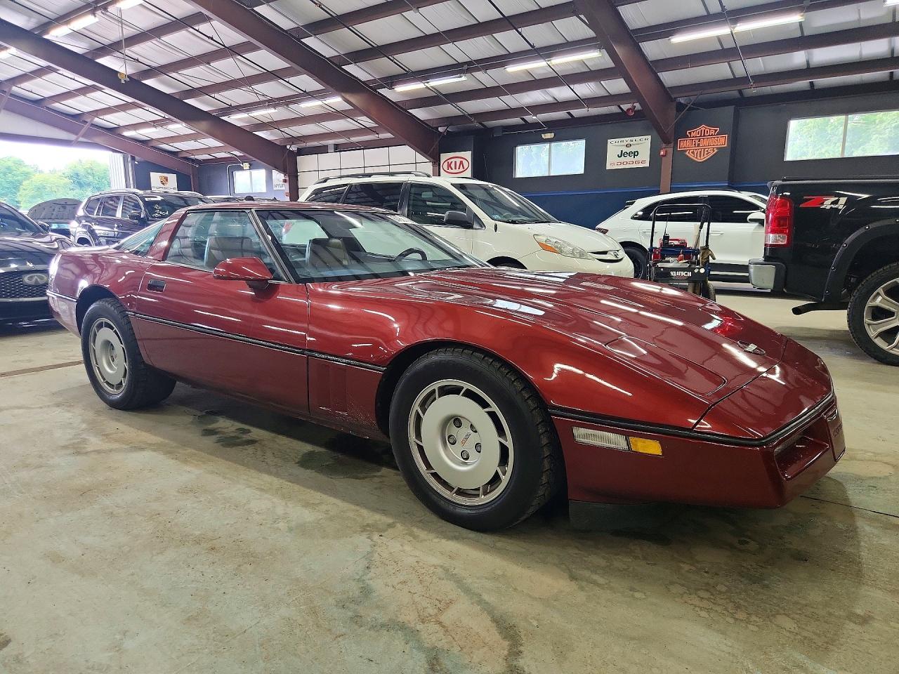 1986 Chevrolet Corvette Red vin: 1G1YY0784G5115570