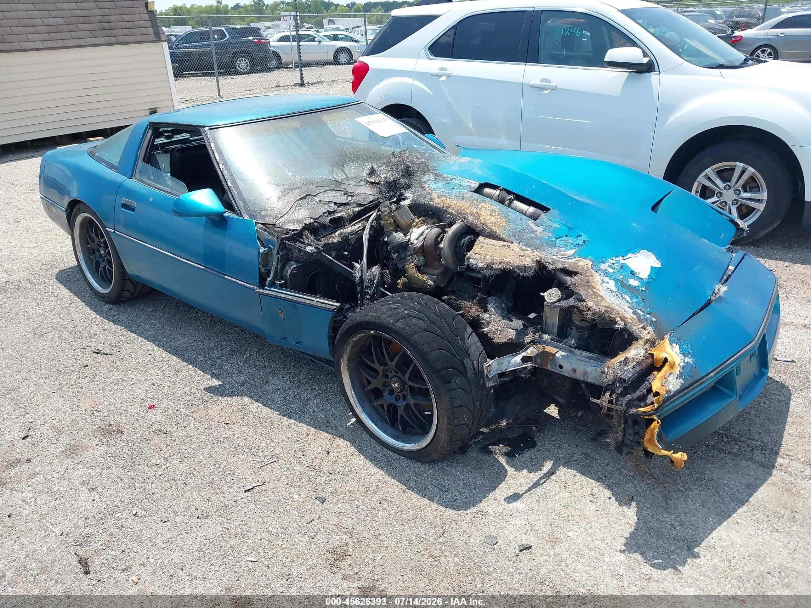1985 Chevrolet Corvette   Blue vin: 1G1YY0785F5107802