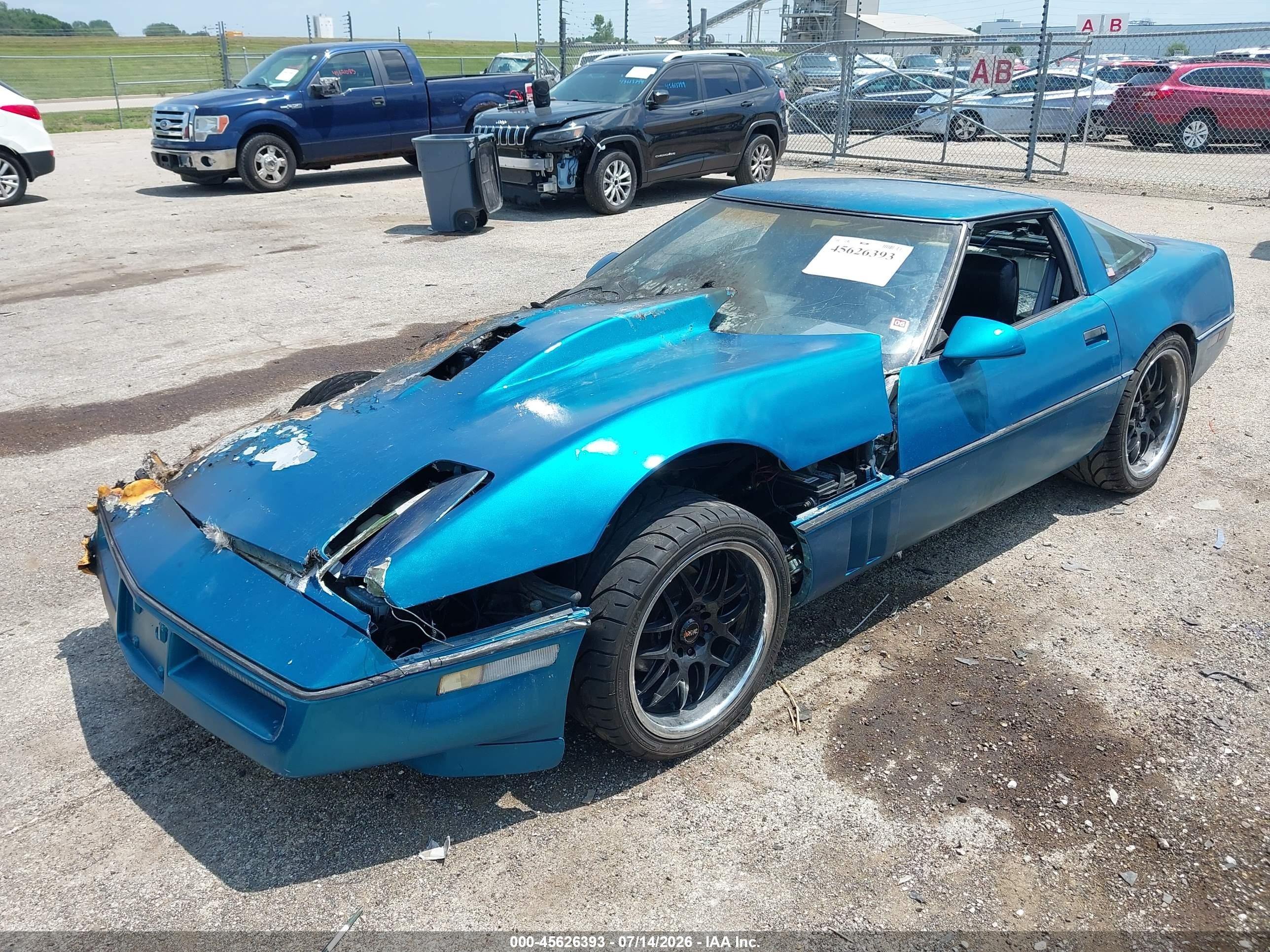 1985 Chevrolet Corvette   Blue vin: 1G1YY0785F5107802