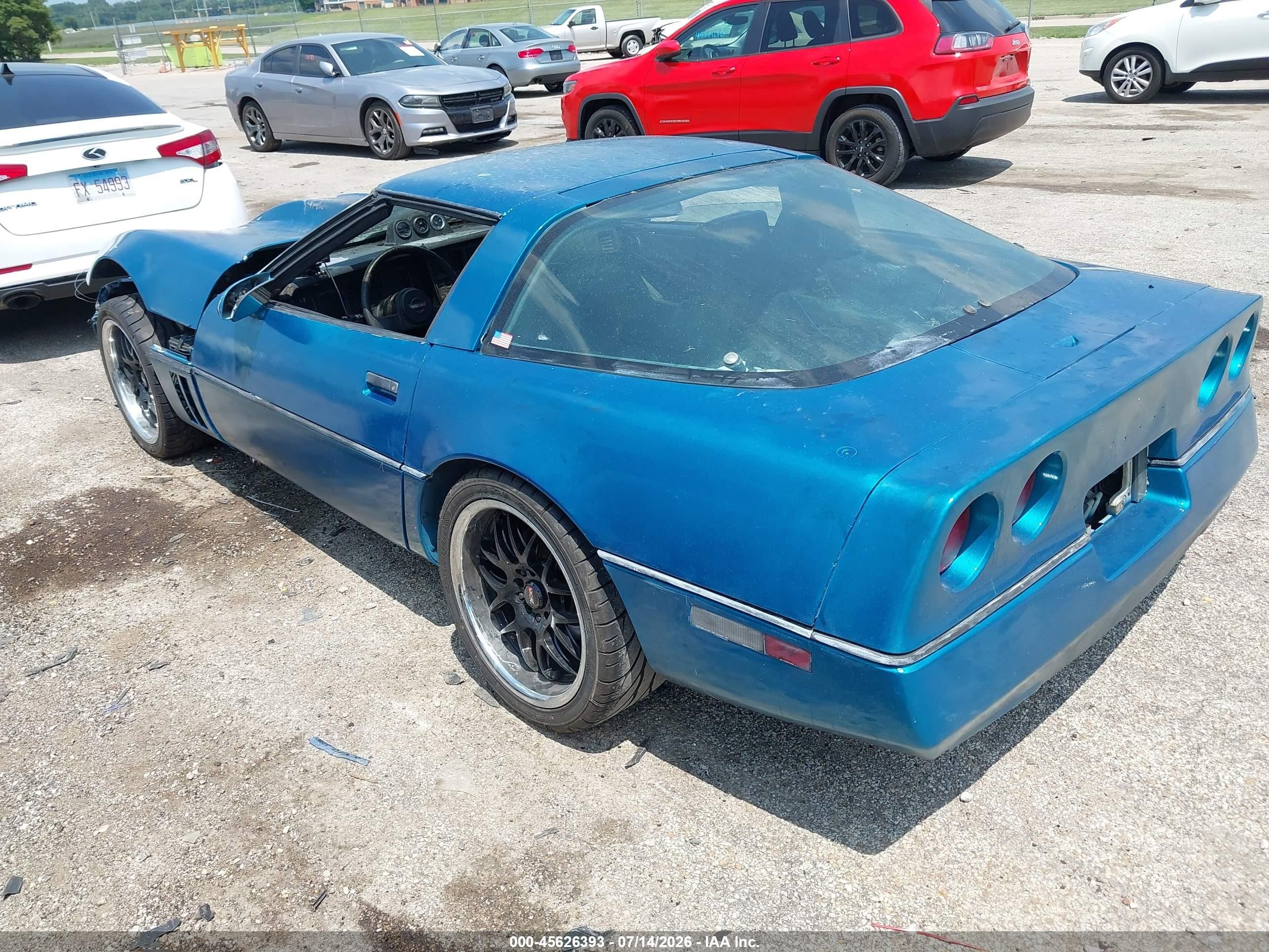 1985 Chevrolet Corvette   Blue vin: 1G1YY0785F5107802