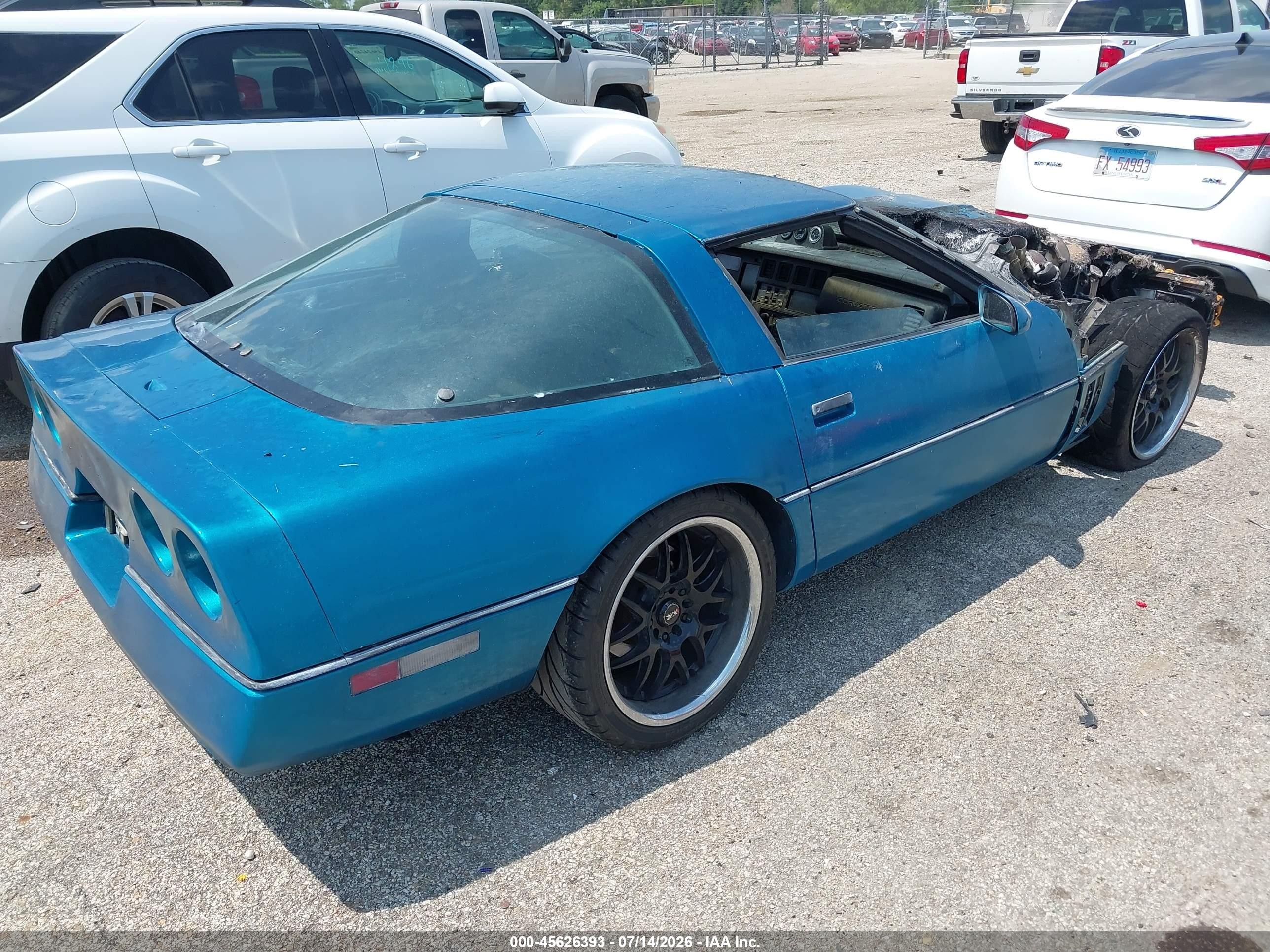 1985 Chevrolet Corvette   Blue vin: 1G1YY0785F5107802