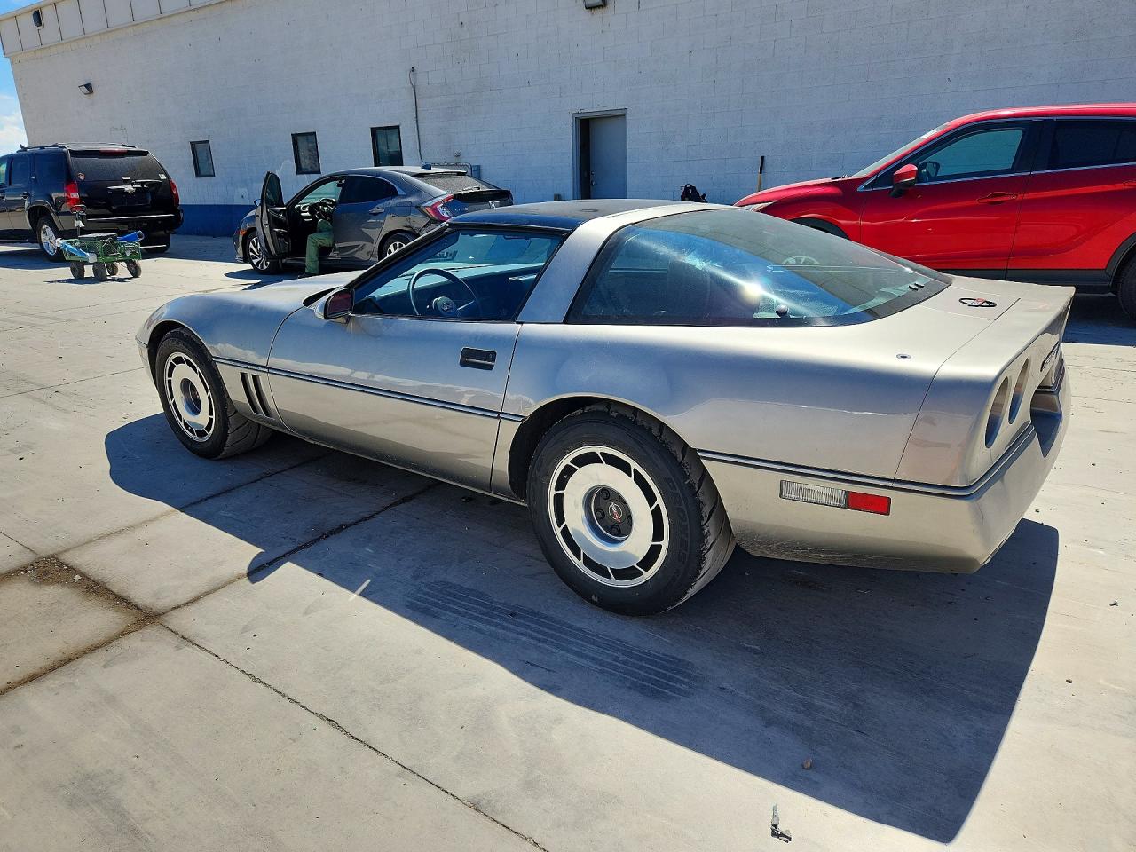 1985 Chevrolet Corvette Gray vin: 1G1YY0787F5112306