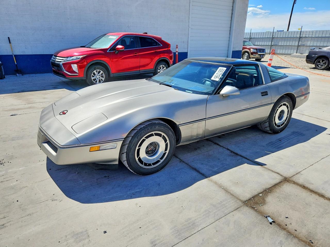 1985 Chevrolet Corvette Gray vin: 1G1YY0787F5112306