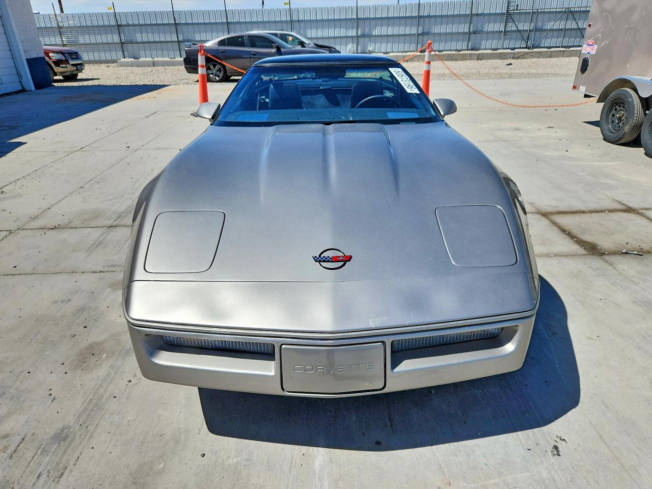 1985 Chevrolet Corvette Gray vin: 1G1YY0787F5112306