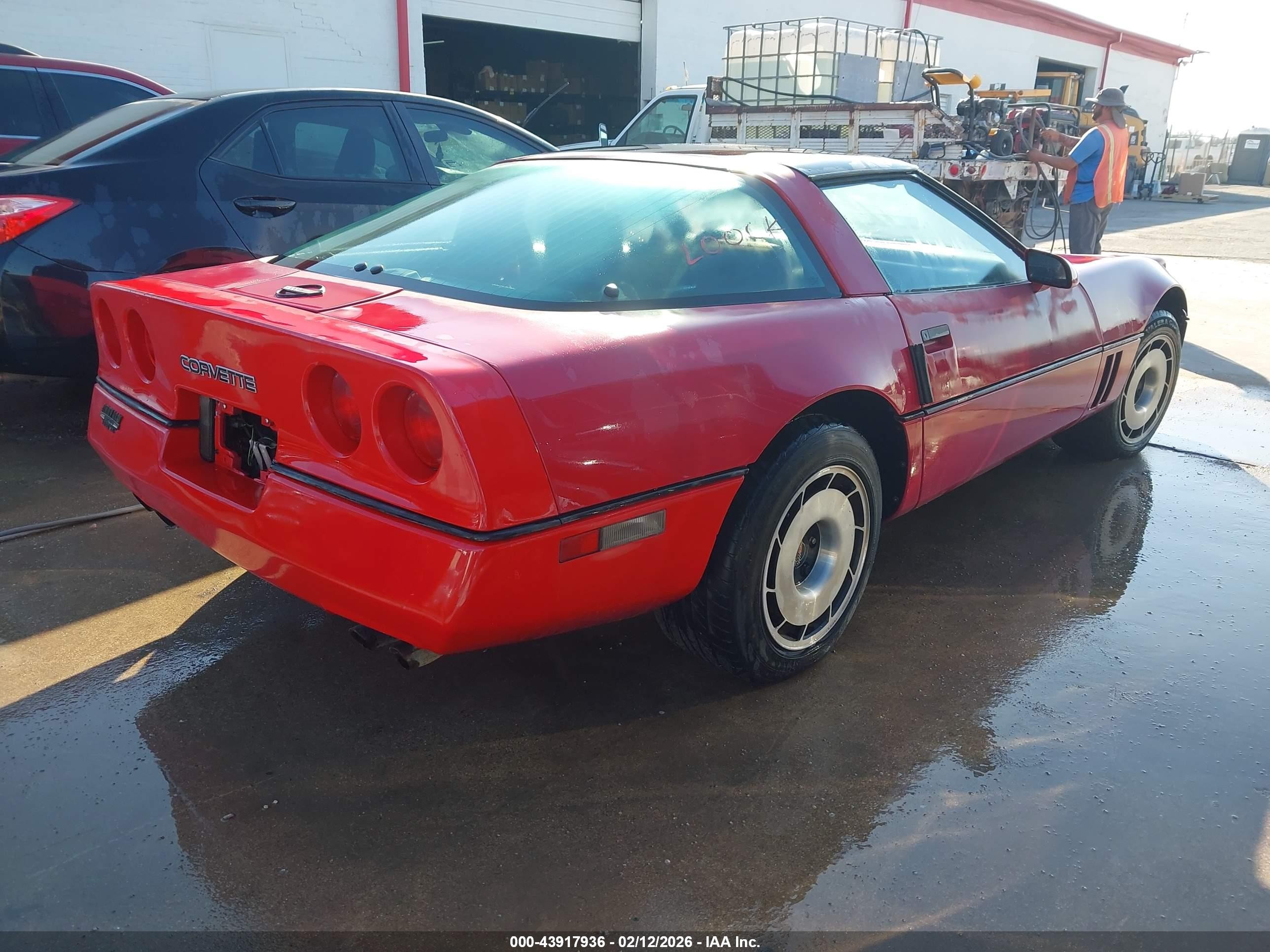 1985 Chevrolet Corvette   Red vin: 1G1YY0787F5126447