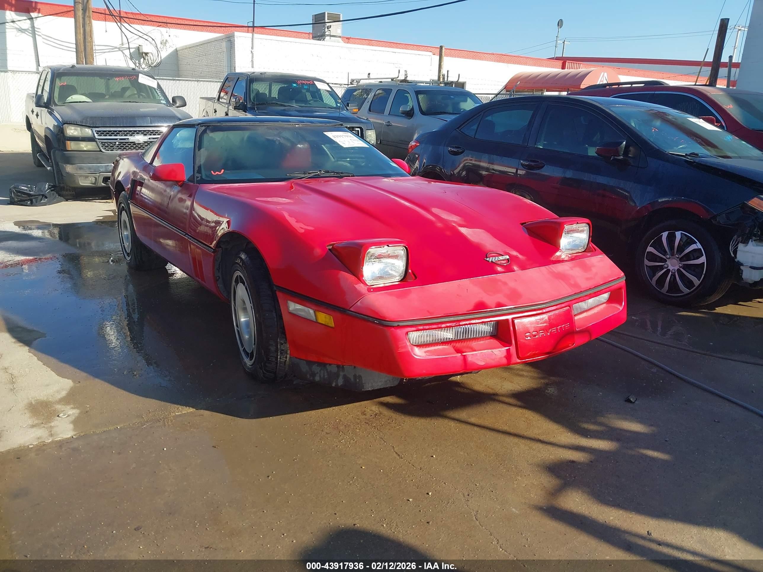 1985 Chevrolet Corvette   Red vin: 1G1YY0787F5126447