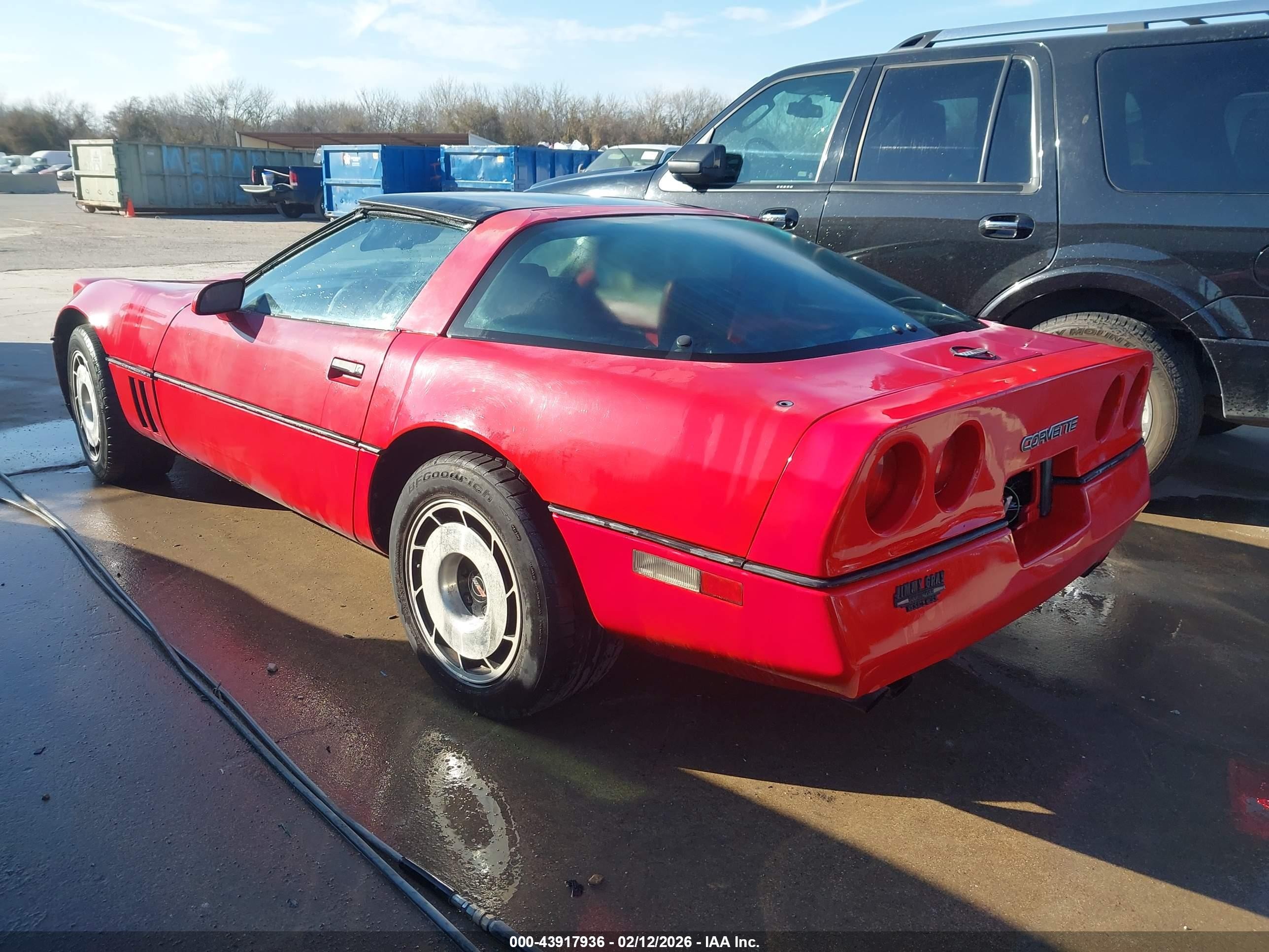 1985 Chevrolet Corvette   Red vin: 1G1YY0787F5126447