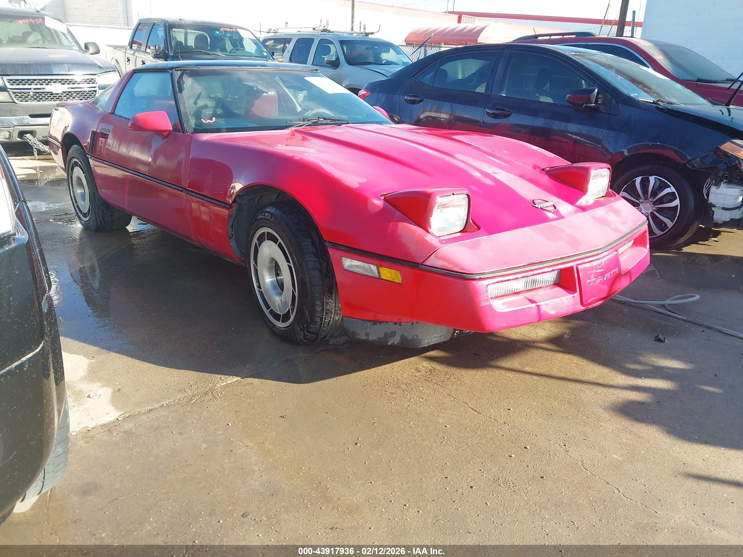 1985 Chevrolet Corvette   Red vin: 1G1YY0787F5126447