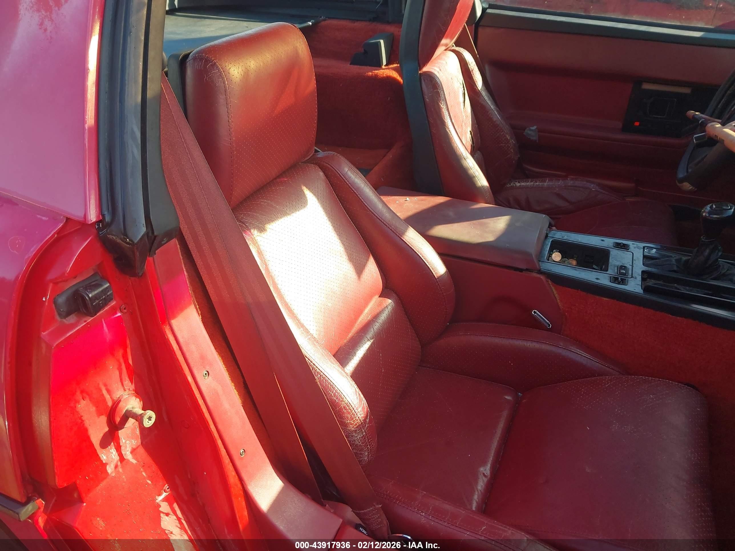 1985 Chevrolet Corvette   Red vin: 1G1YY0787F5126447