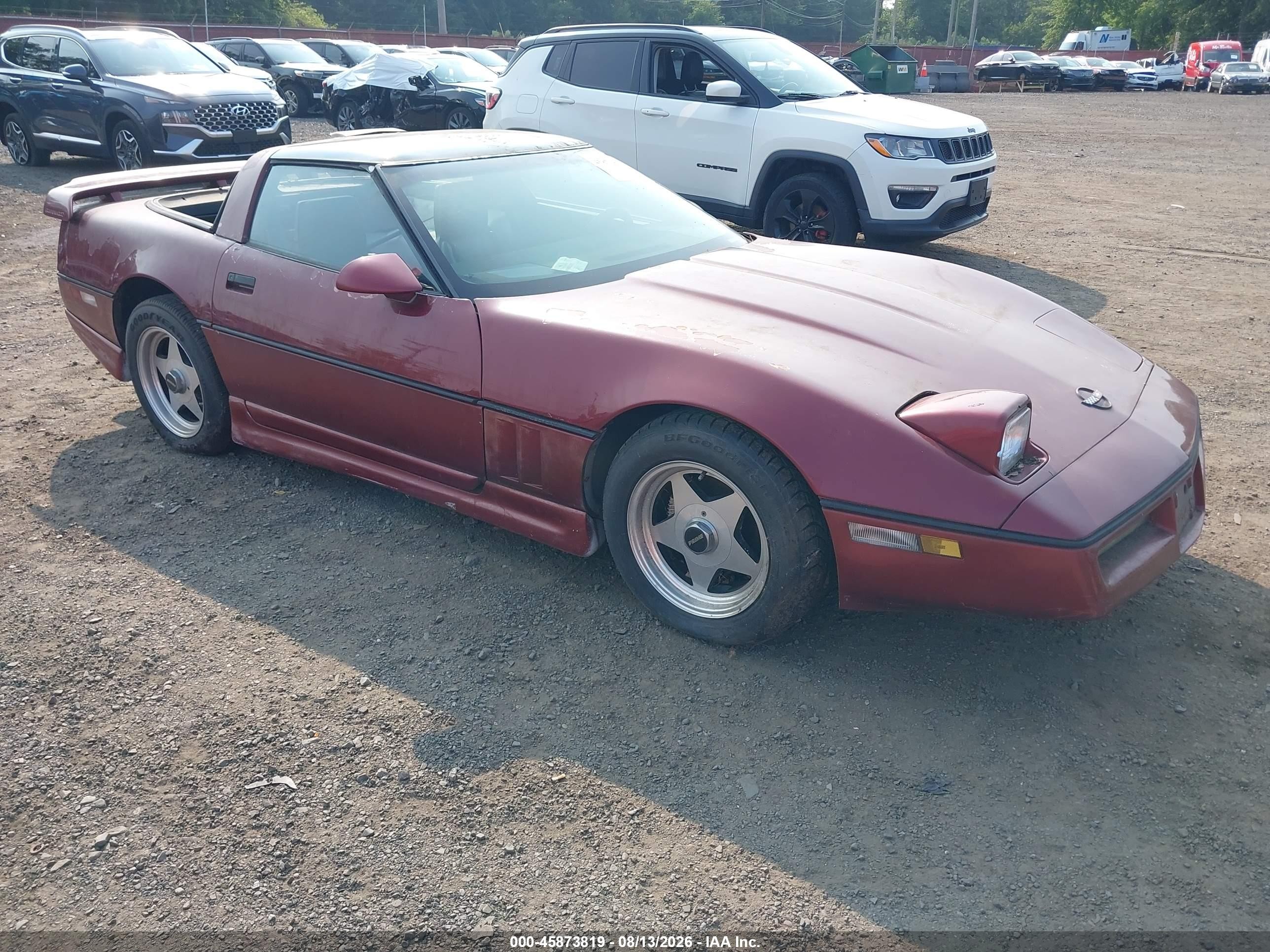 1986 Chevrolet Corvette   Red vin: 1G1YY0787G5127678