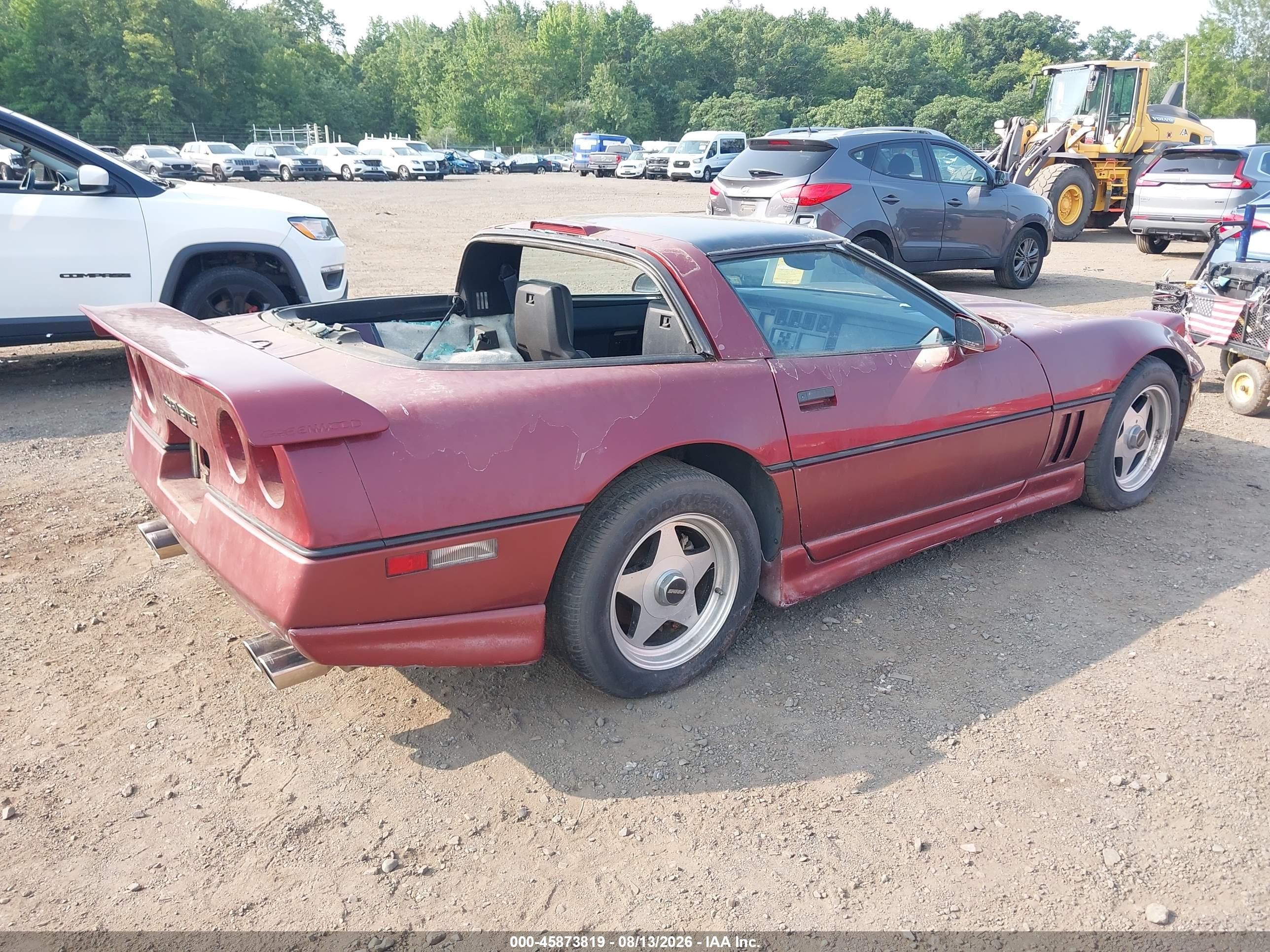 1986 Chevrolet Corvette   Red vin: 1G1YY0787G5127678