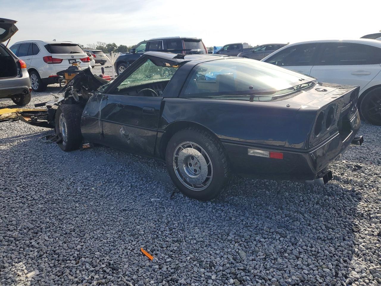 1985 Chevrolet Corvette Black vin: 1G1YY0788F5112590