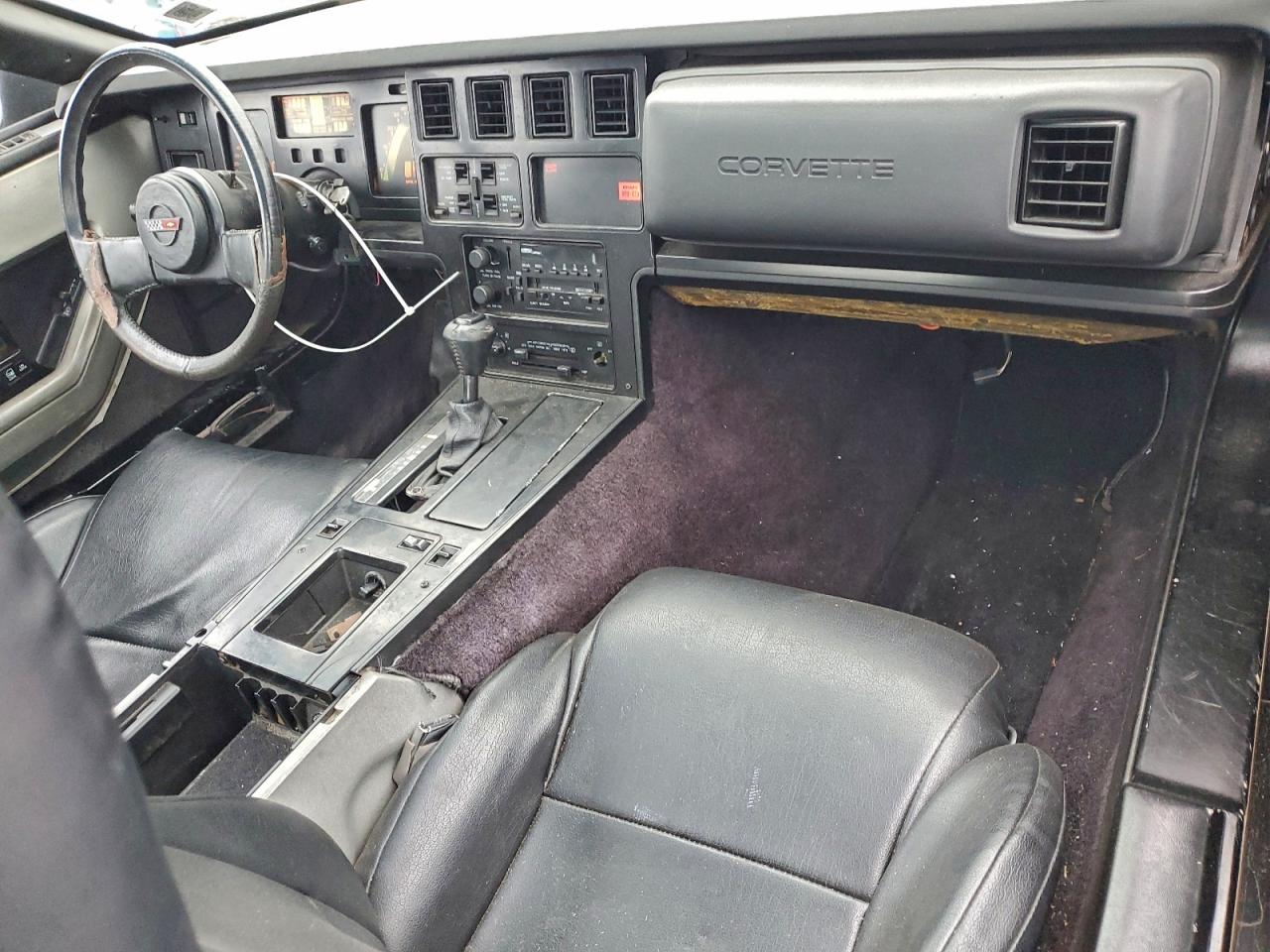 1985 Chevrolet Corvette Black vin: 1G1YY0788F5122018