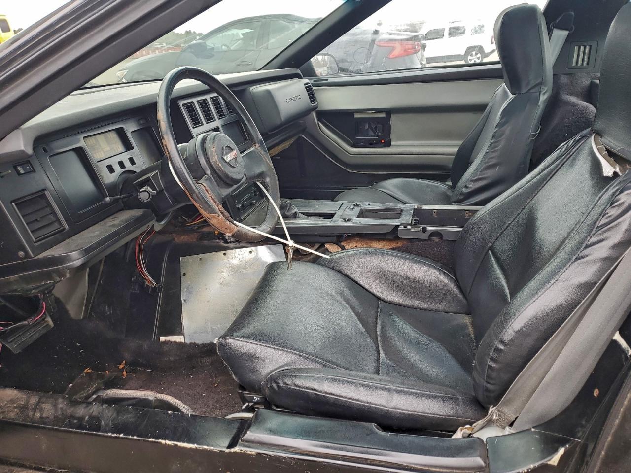 1985 Chevrolet Corvette Black vin: 1G1YY0788F5122018