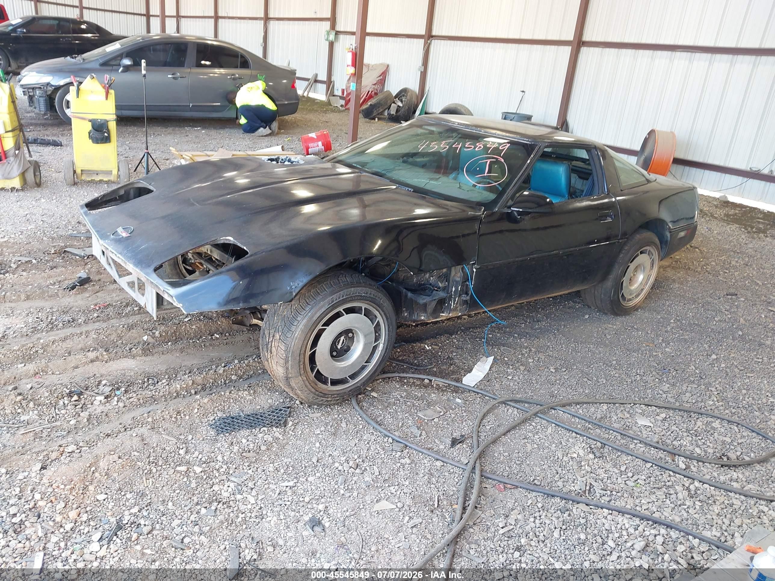 1986 Chevrolet Corvette   Black vin: 1G1YY0788G5112591