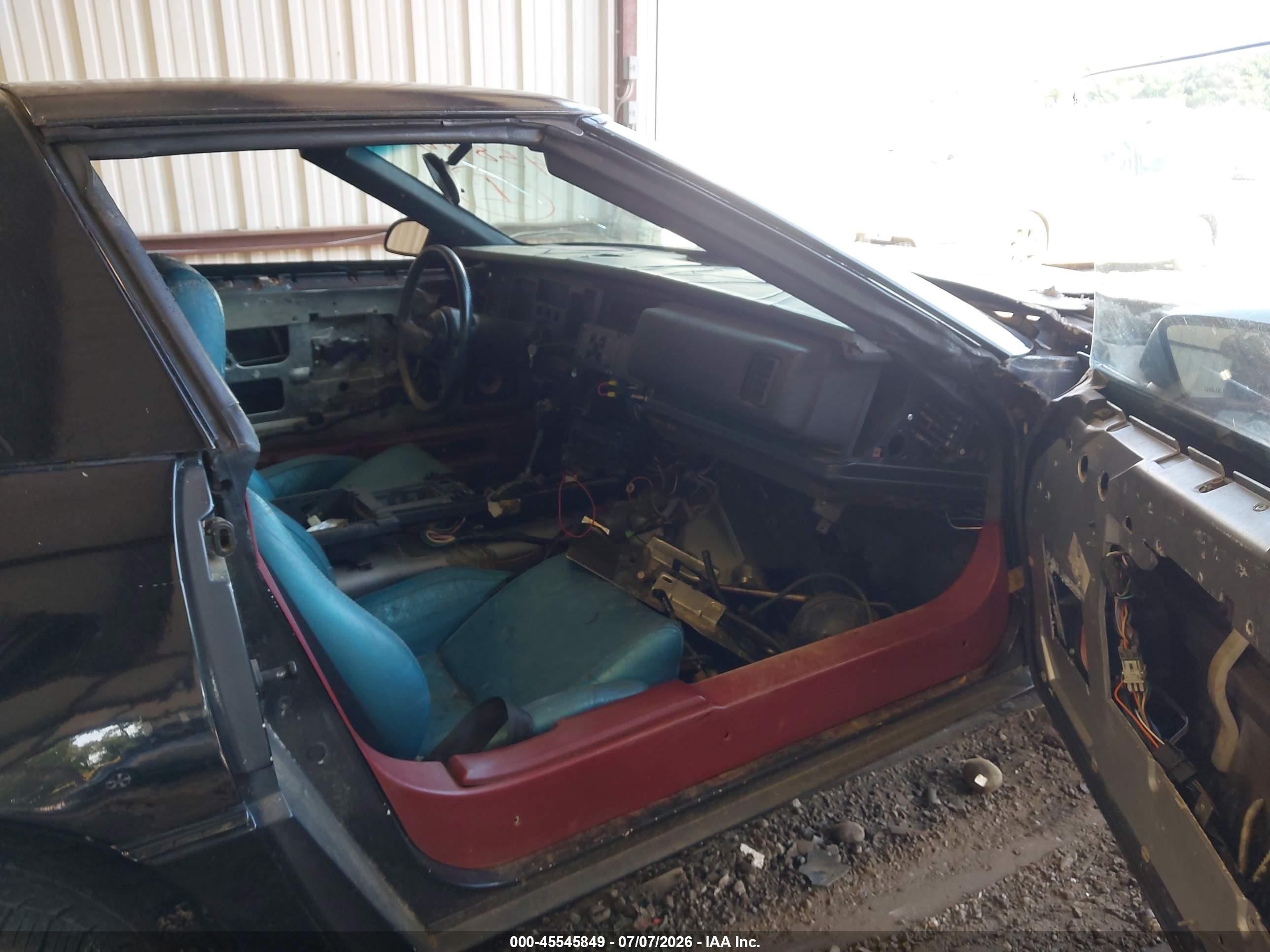 1986 Chevrolet Corvette   Black vin: 1G1YY0788G5112591