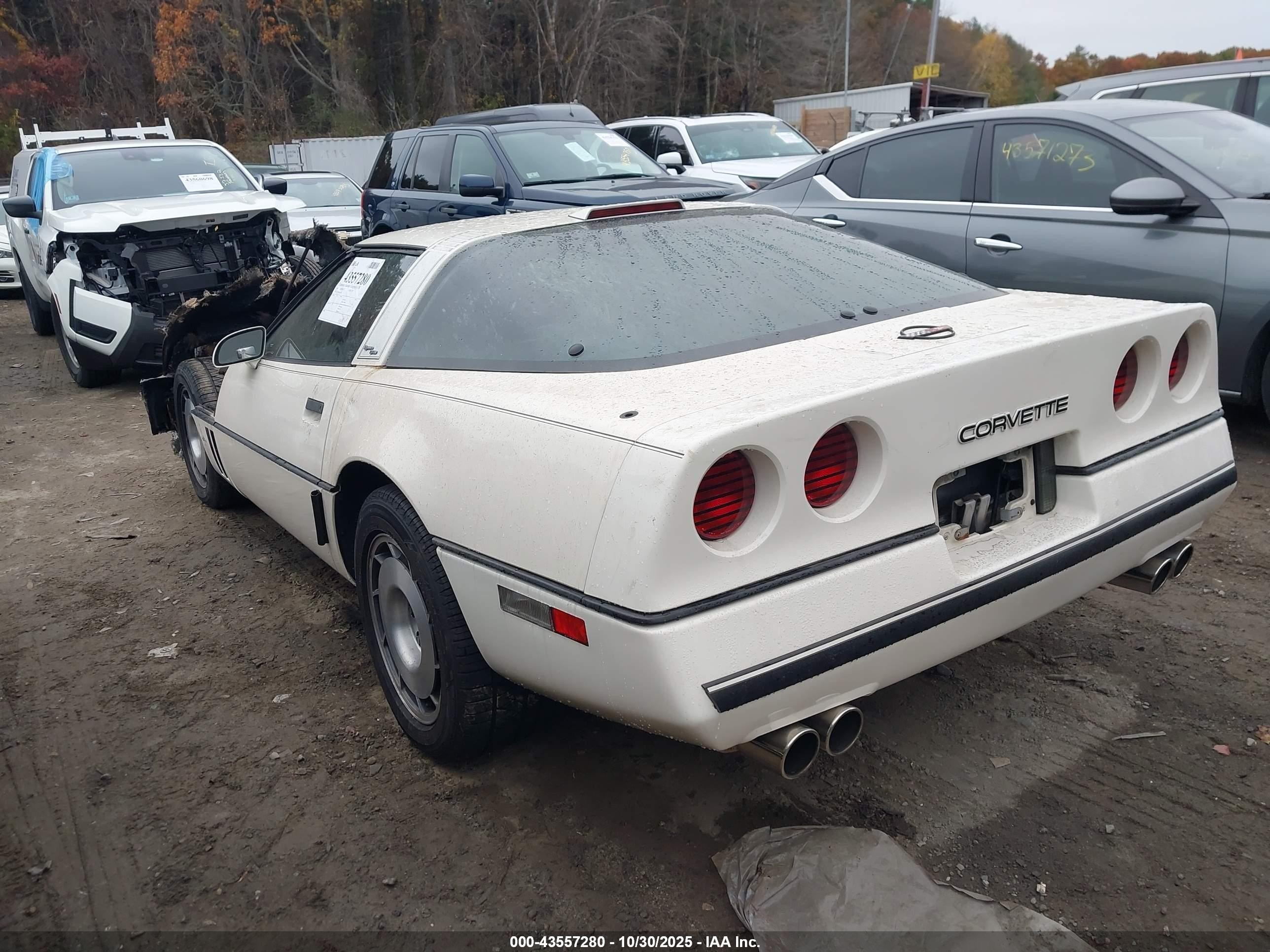 1986 Chevrolet Corvette   Белый vin: 1G1YY0788G5127303