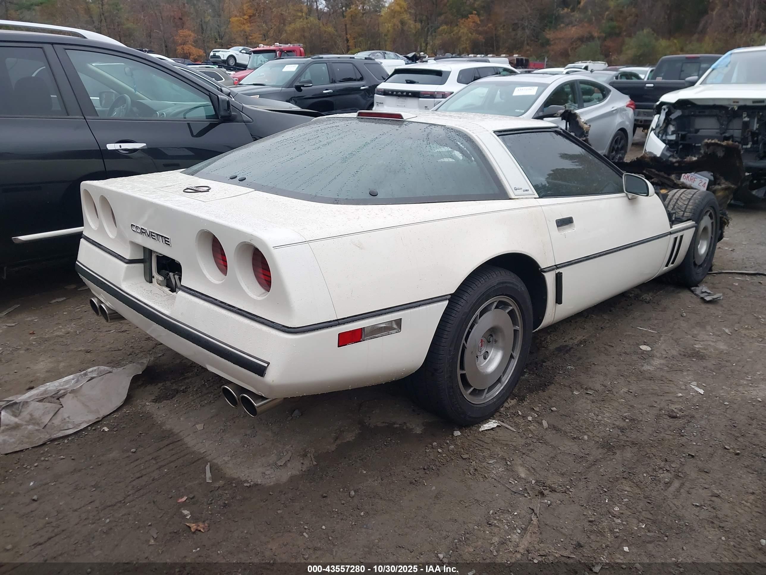 1986 Chevrolet Corvette   Белый vin: 1G1YY0788G5127303