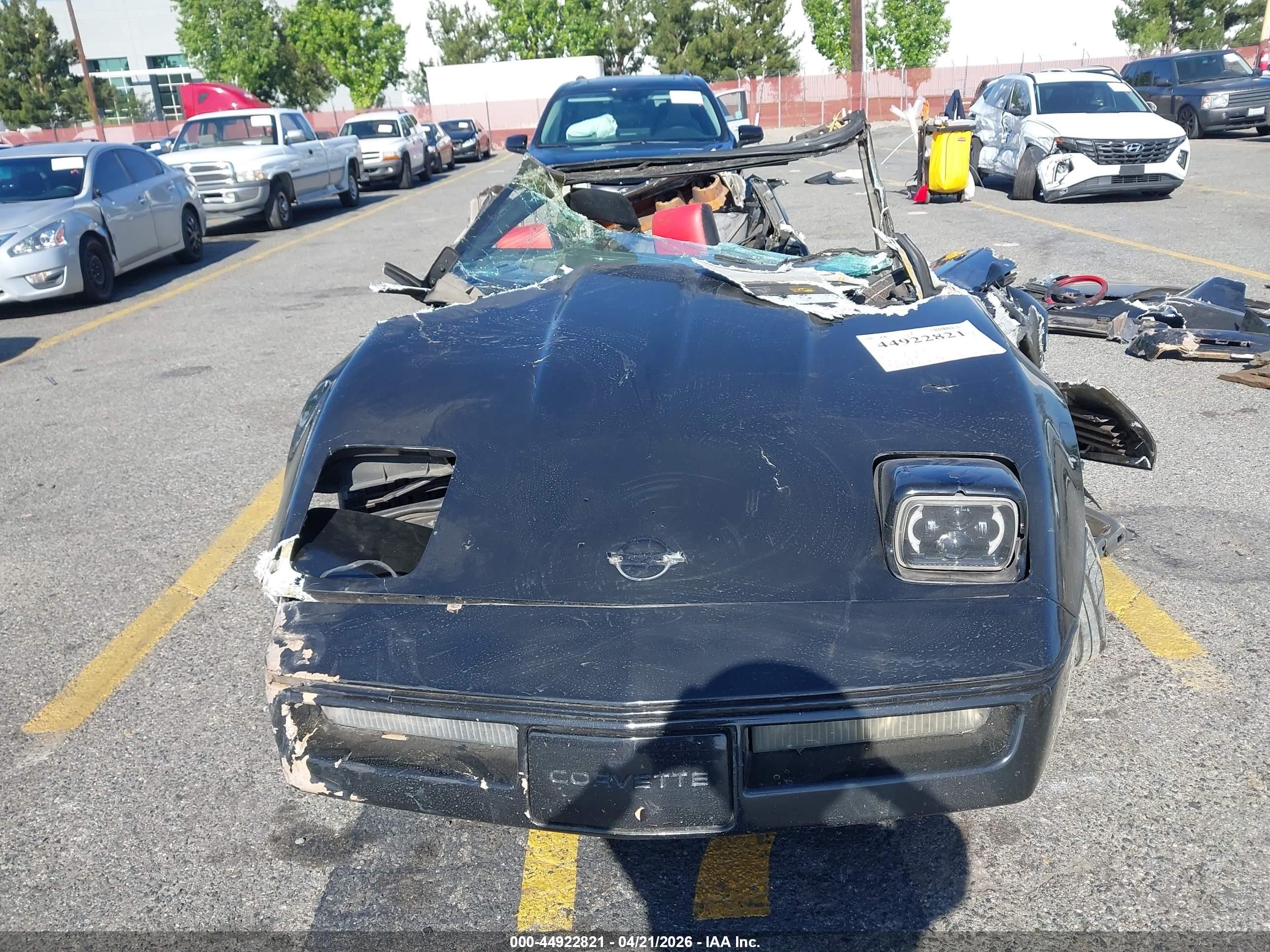 1985 Chevrolet Corvette   Black vin: 1G1YY0789F5100092