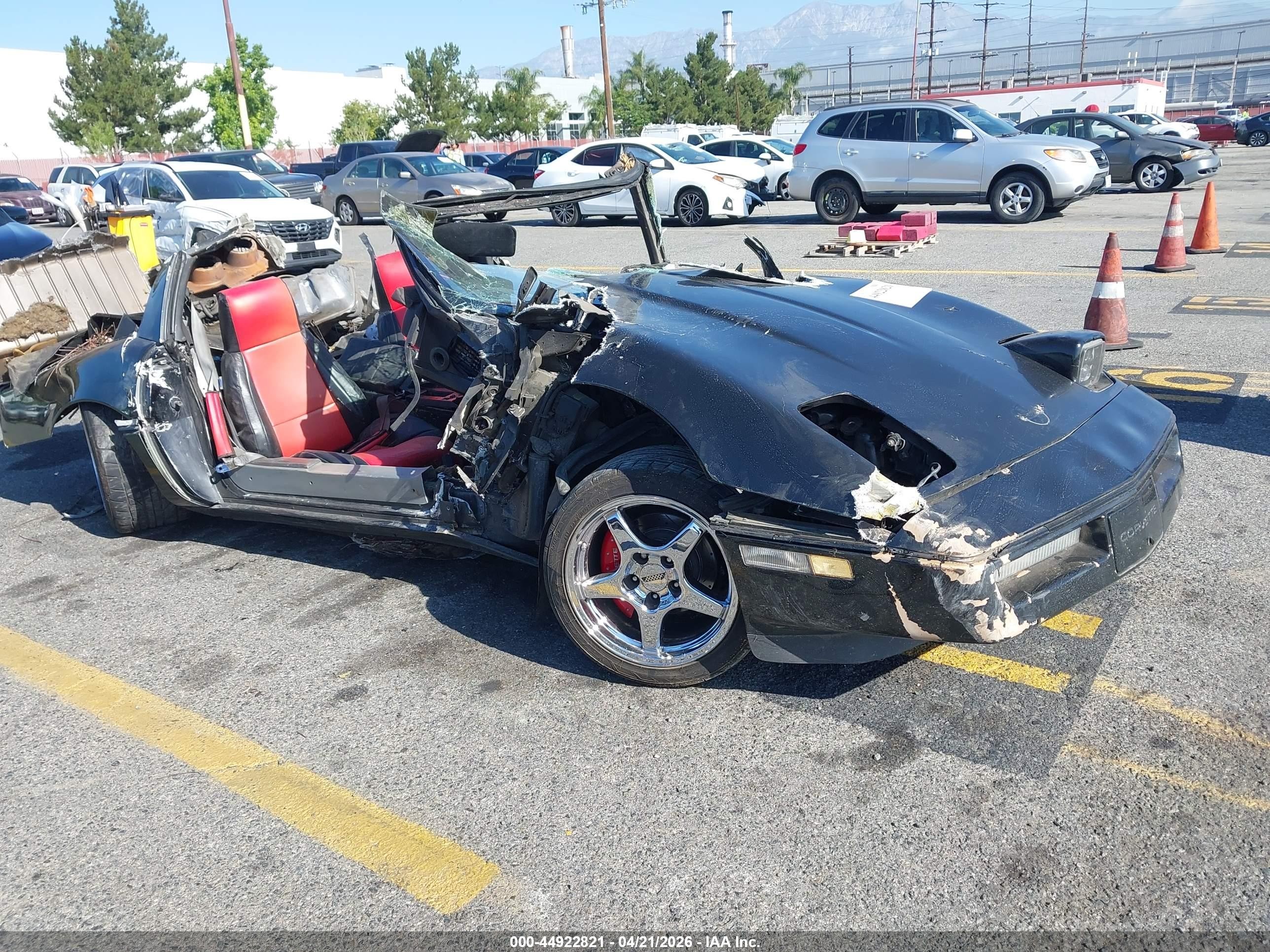 1985 Chevrolet Corvette   Black vin: 1G1YY0789F5100092