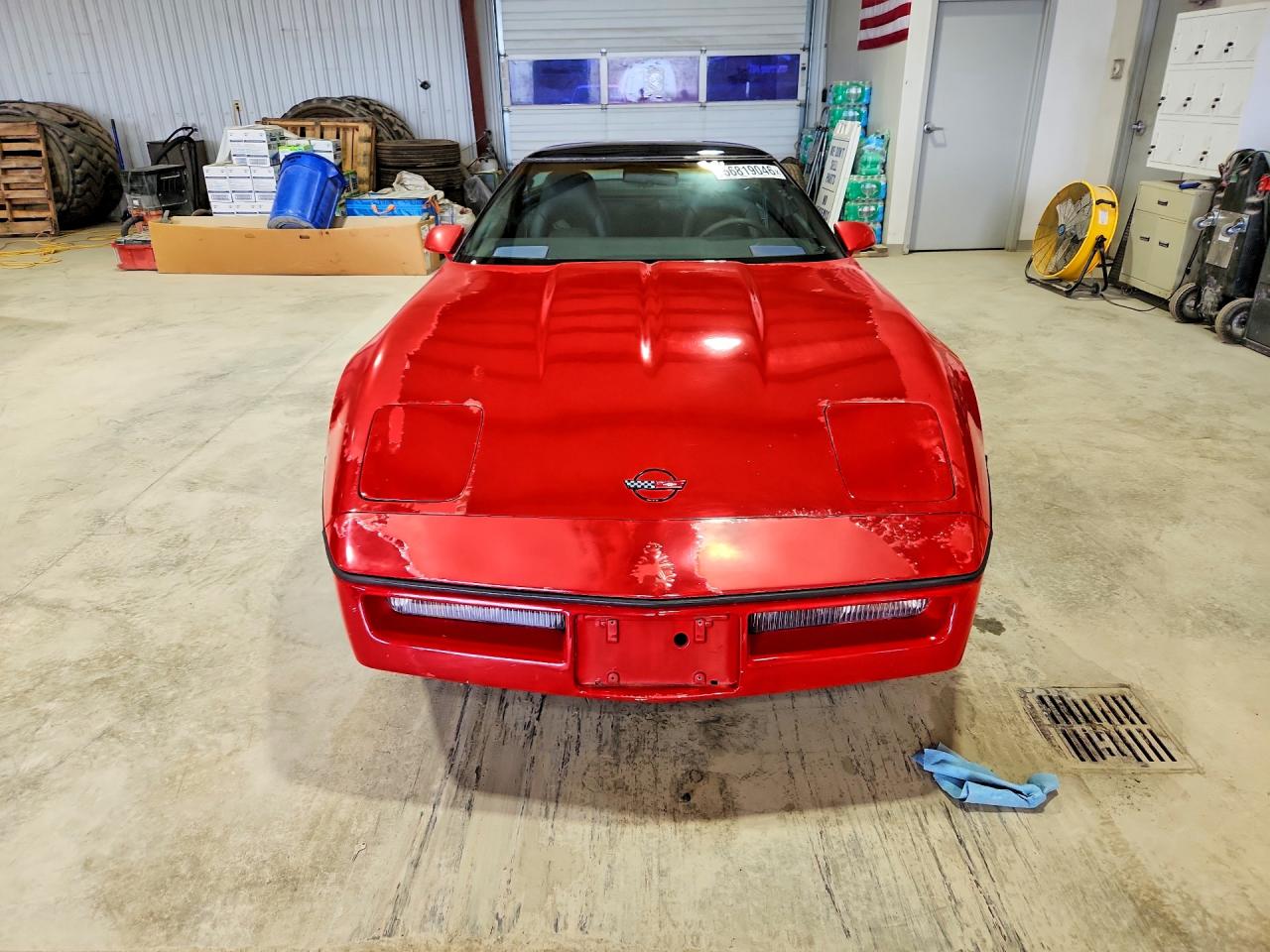 1985 Chevrolet Corvette Red vin: 1G1YY0789F5108113