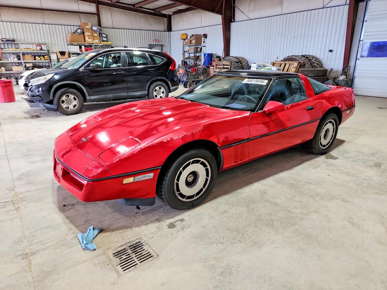 1985 Chevrolet Corvette Red vin: 1G1YY0789F5108113