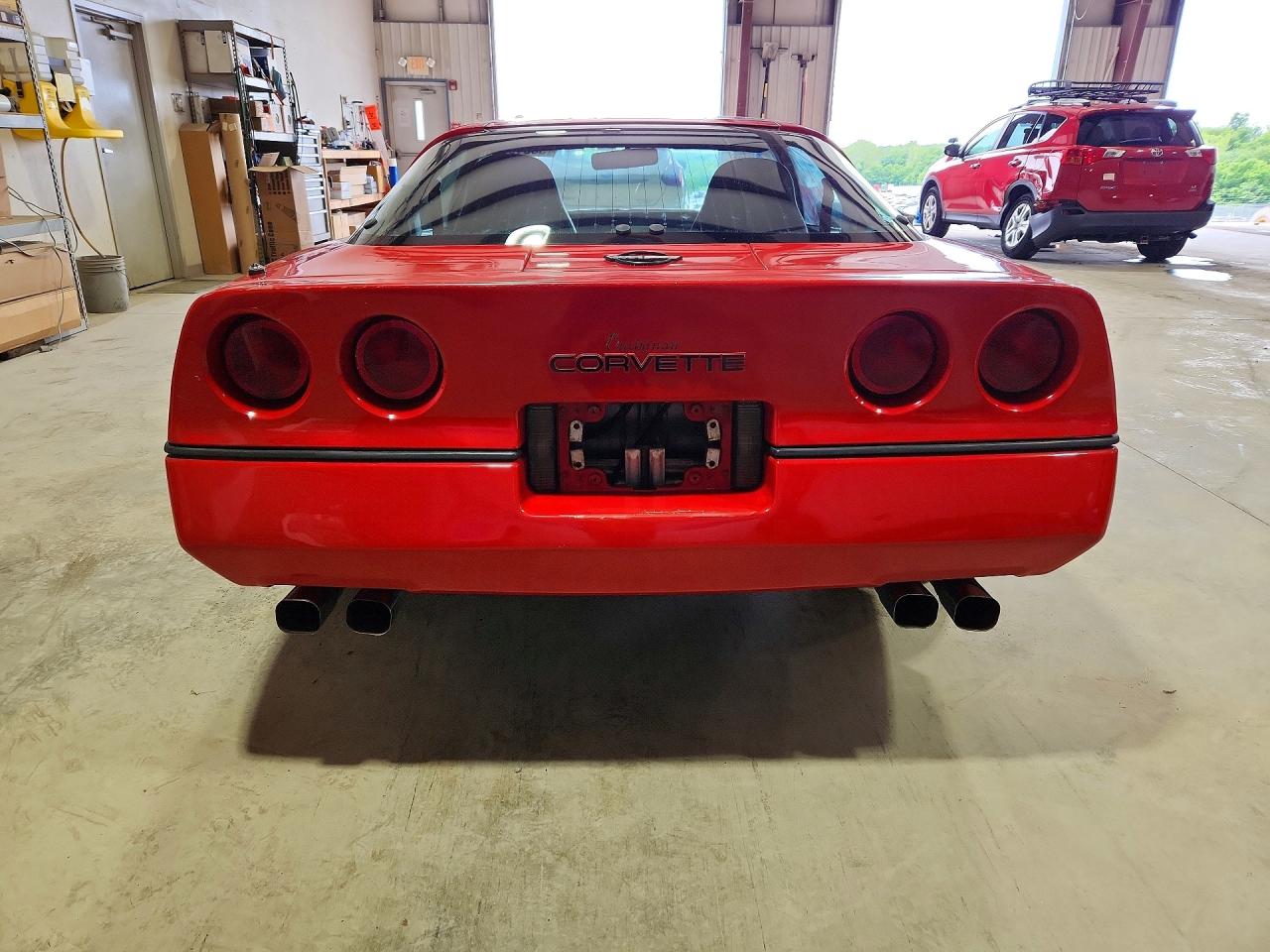 1985 Chevrolet Corvette Red vin: 1G1YY0789F5108113