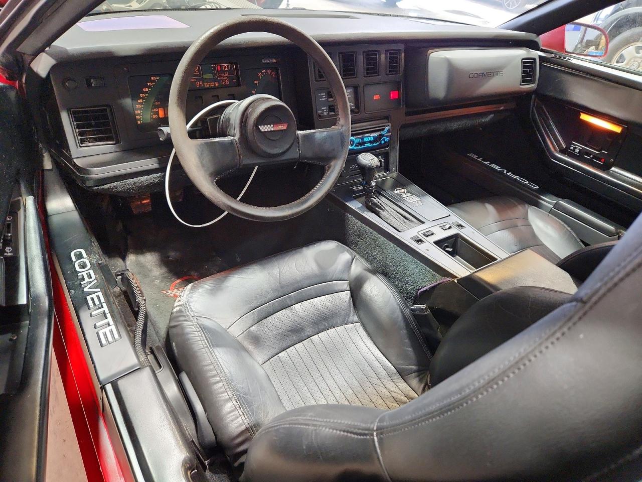 1985 Chevrolet Corvette Red vin: 1G1YY0789F5108113