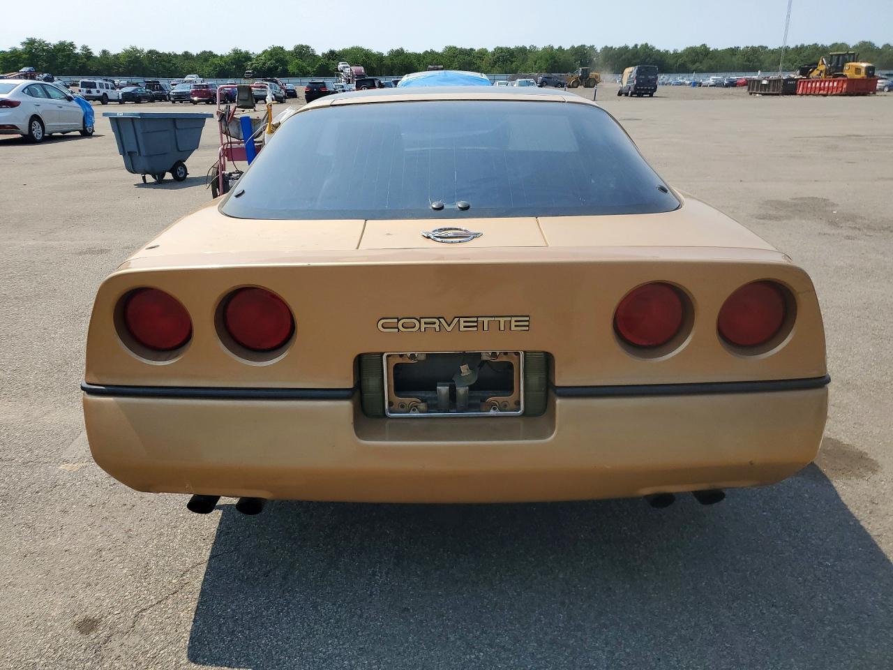 1985 Chevrolet Corvette Желто-коричневый vin: 1G1YY0789F5118138