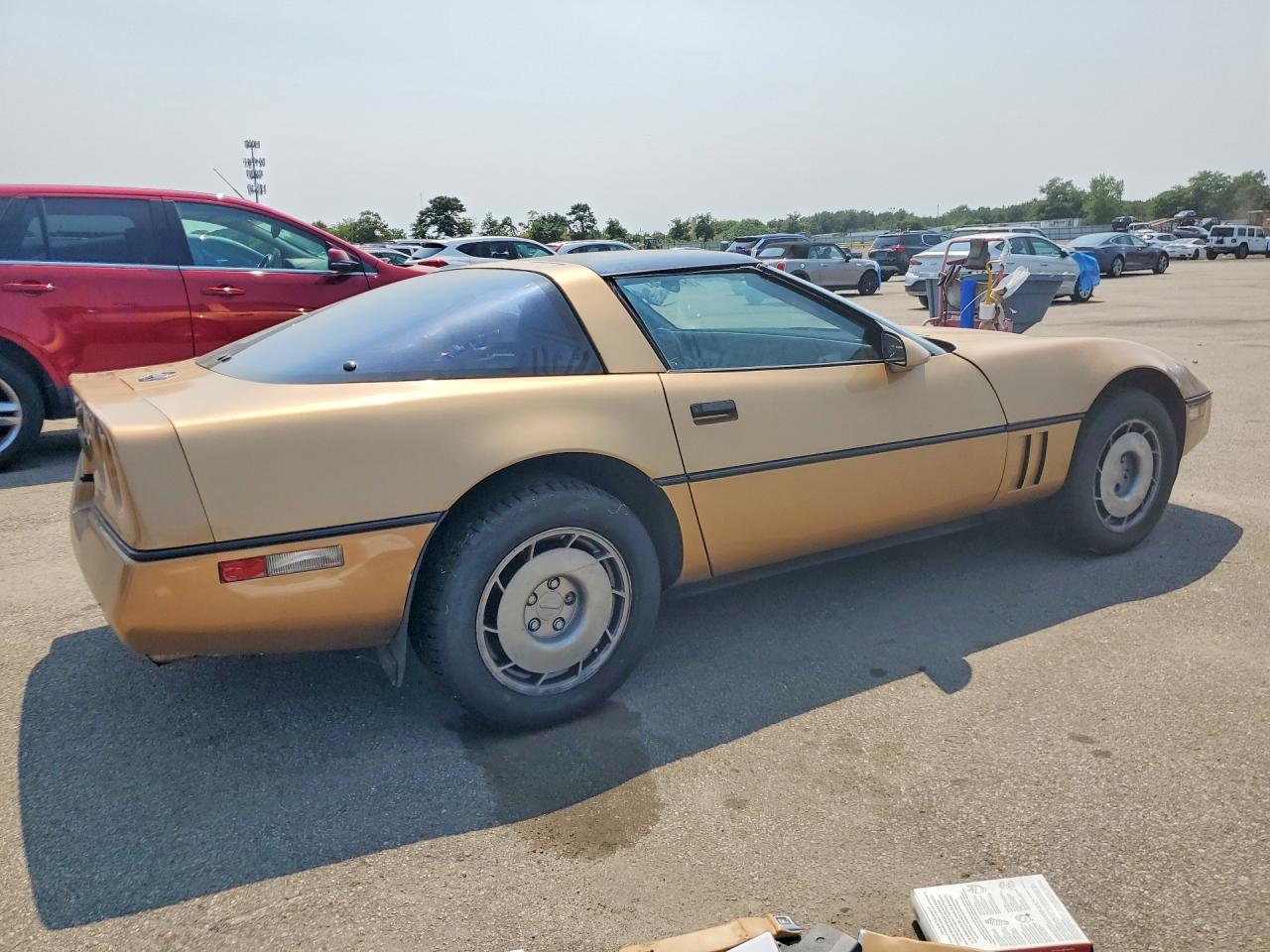 1985 Chevrolet Corvette Желто-коричневый vin: 1G1YY0789F5118138