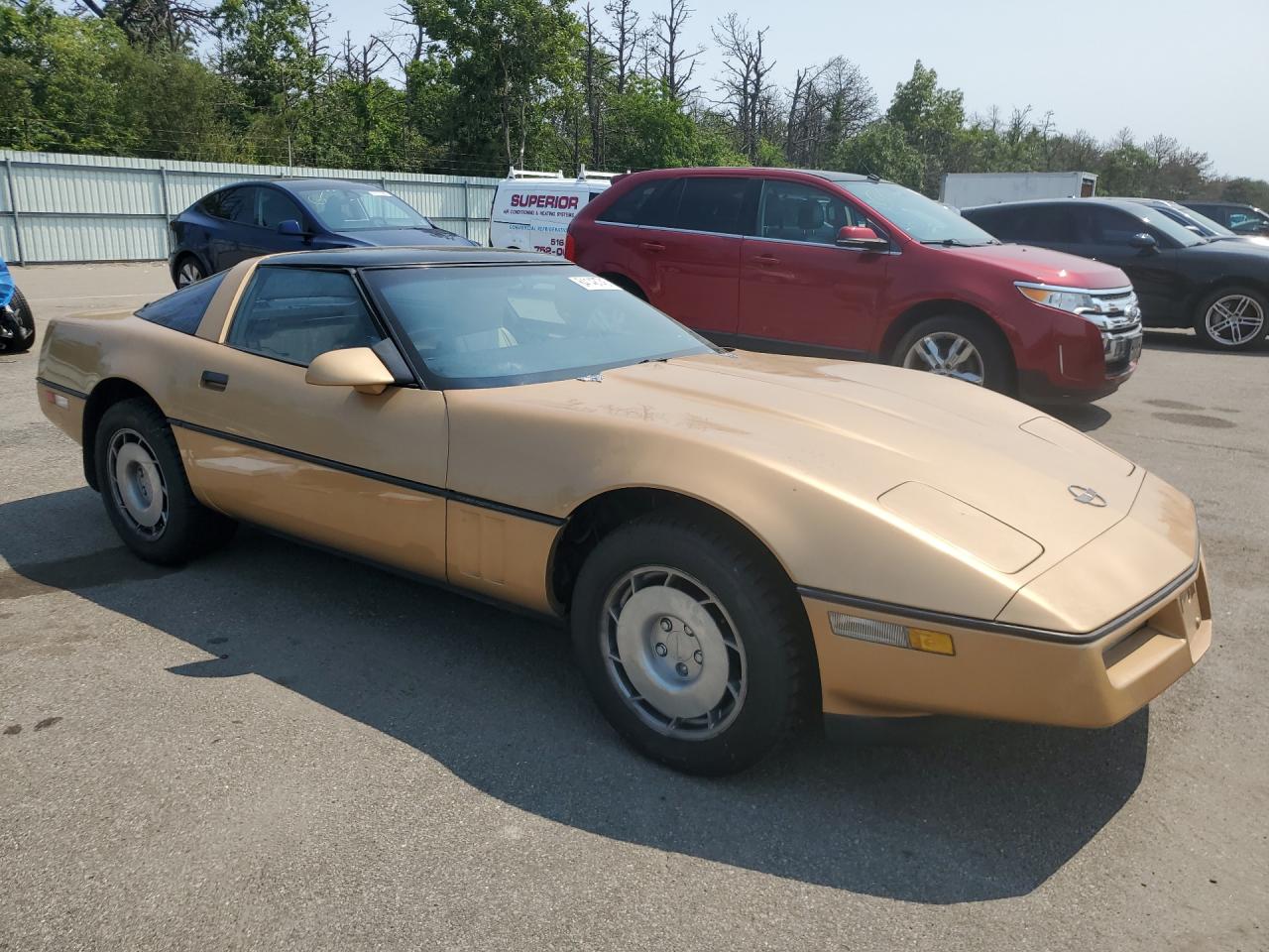 1985 Chevrolet Corvette Желто-коричневый vin: 1G1YY0789F5118138