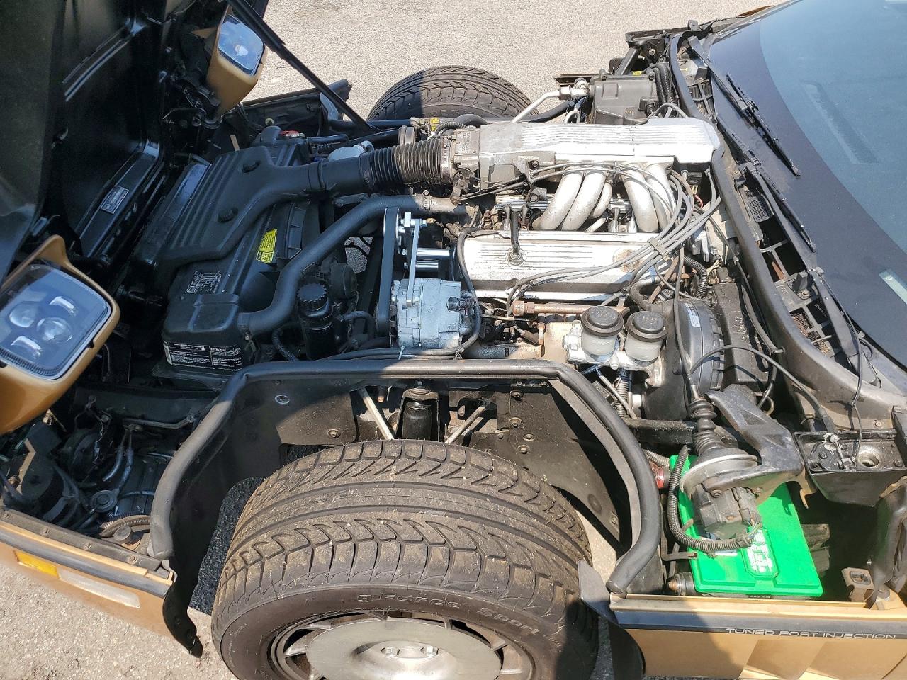 1985 Chevrolet Corvette Желто-коричневый vin: 1G1YY0789F5118138
