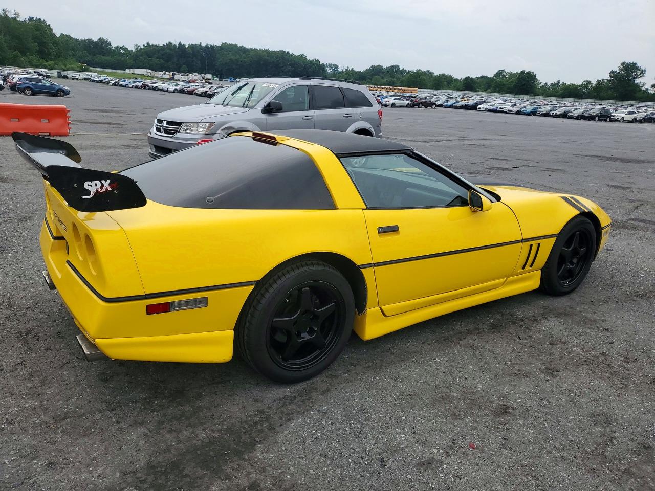 1986 Chevrolet Corvette Yellow vin: 1G1YY0789G5105049