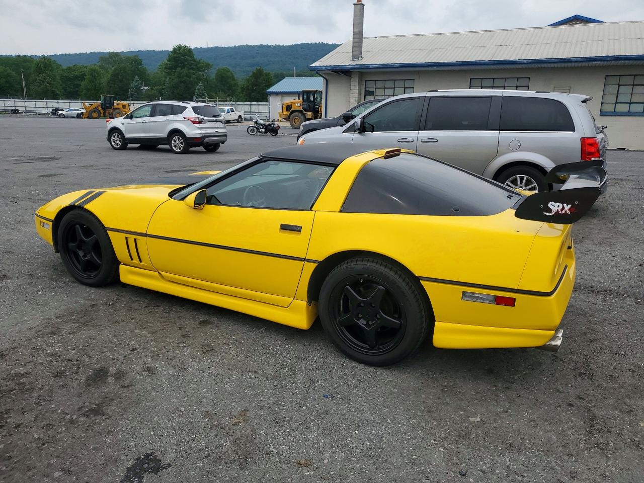 1986 Chevrolet Corvette Yellow vin: 1G1YY0789G5105049