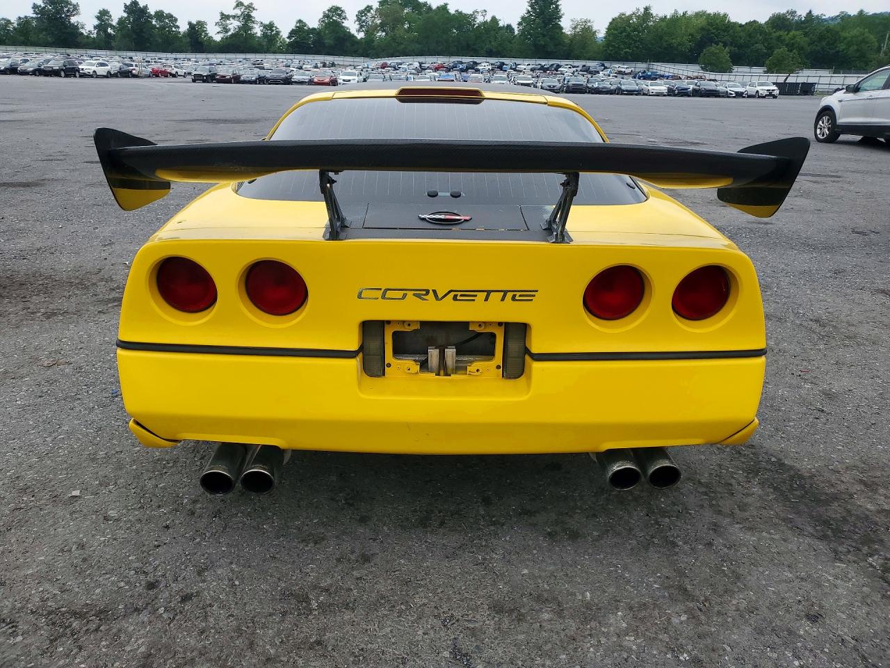 1986 Chevrolet Corvette Yellow vin: 1G1YY0789G5105049