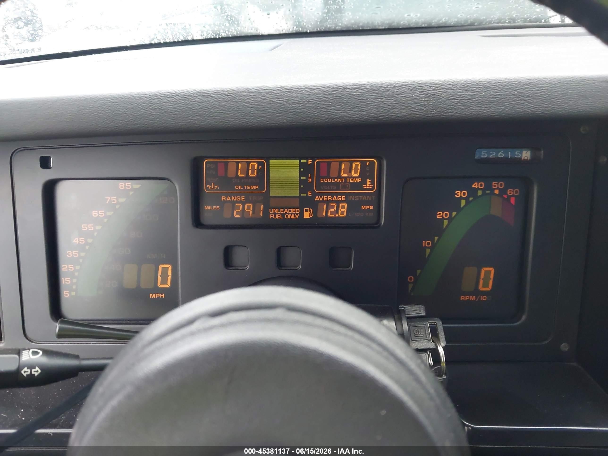 1985 Chevrolet Corvette   Black vin: 1G1YY078XF5123820