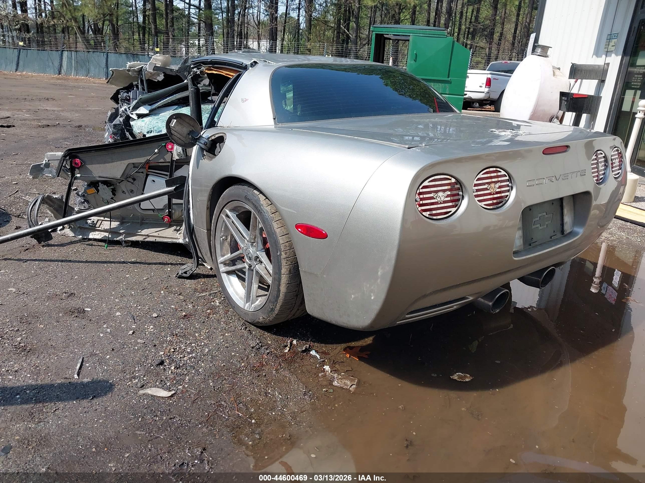 1999 Chevrolet Corvette Hardtop Серебряный vin: 1G1YY12G1X5116258