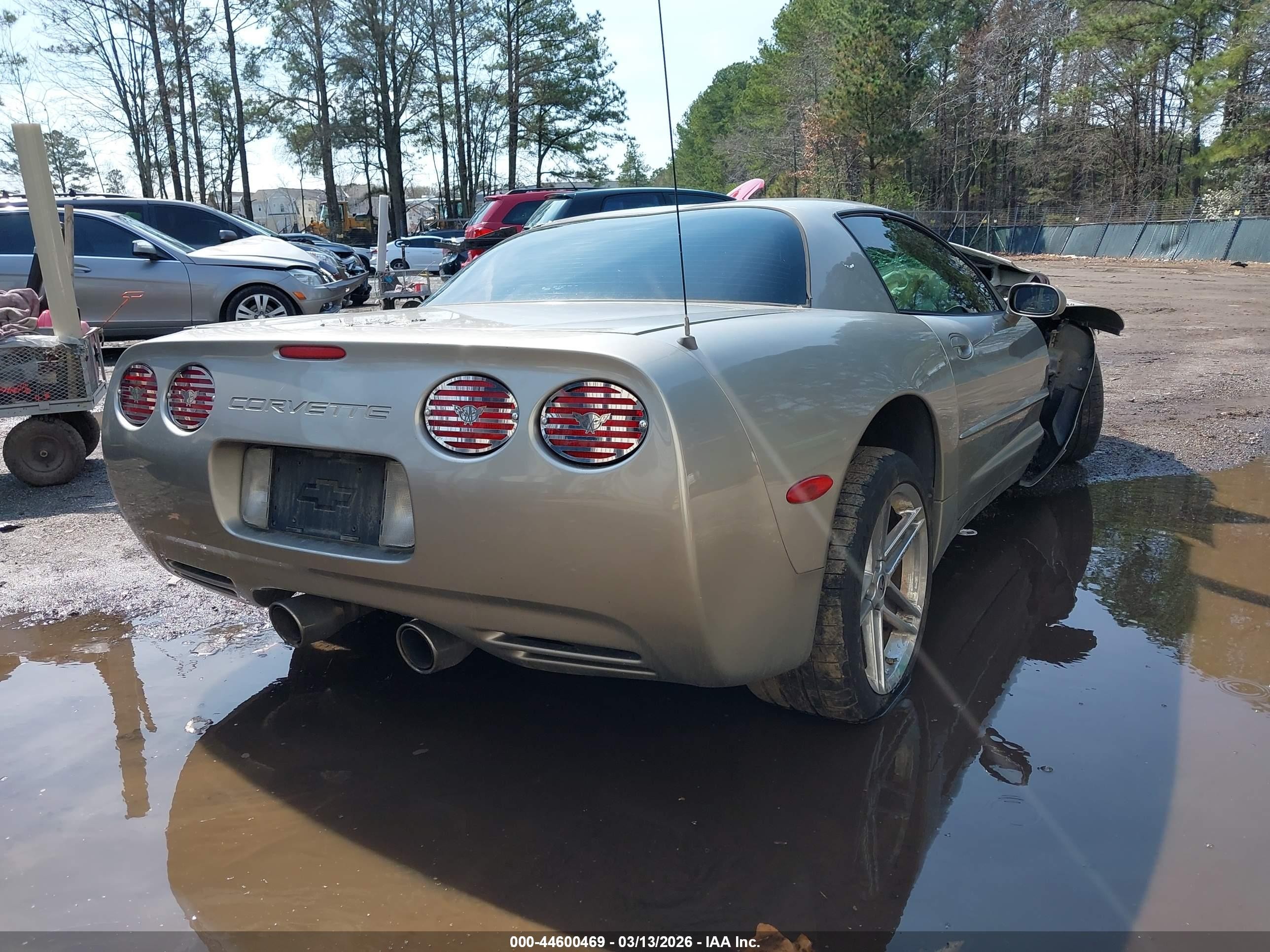 1999 Chevrolet Corvette Hardtop Серебряный vin: 1G1YY12G1X5116258
