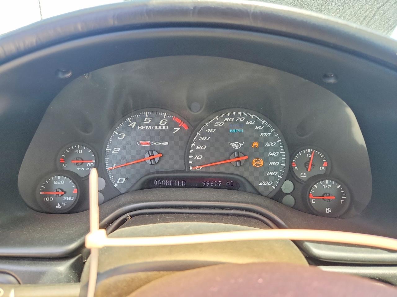 2002 Chevrolet Corvette Z06 Черный vin: 1G1YY12S025125675