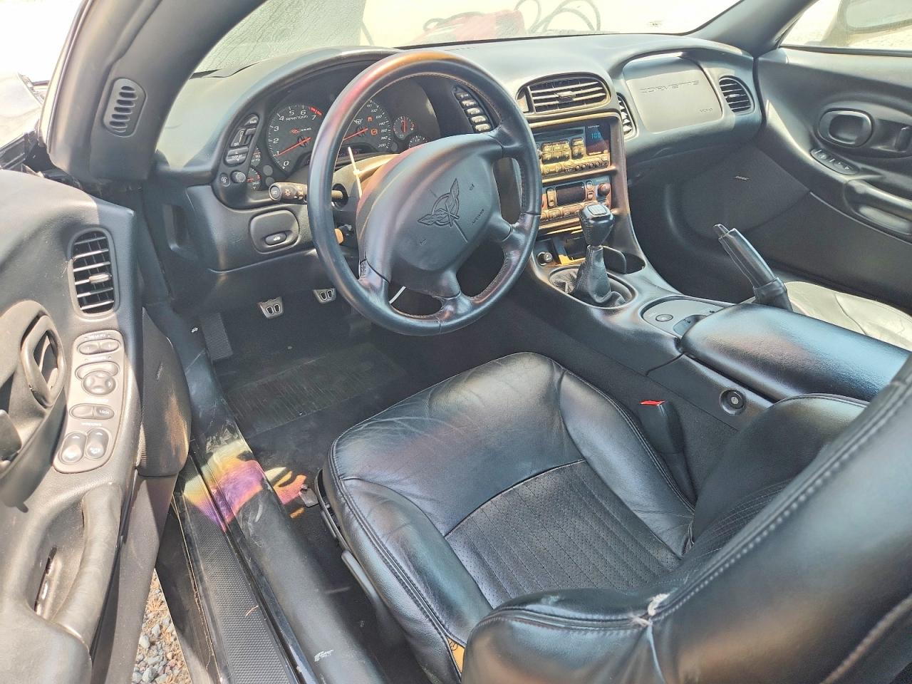 2002 Chevrolet Corvette Z06 Черный vin: 1G1YY12S025125675