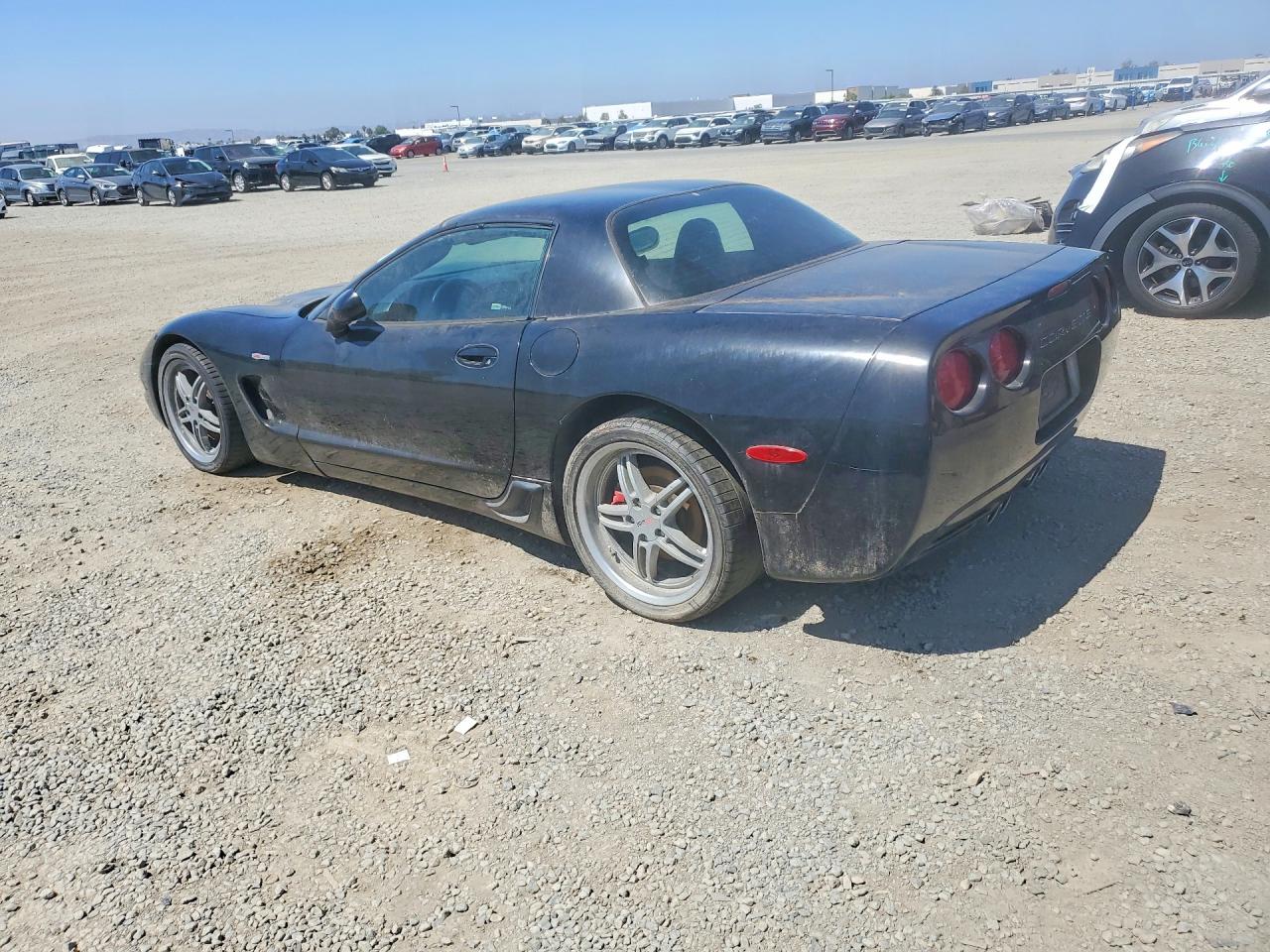 2002 Chevrolet Corvette Z06 Черный vin: 1G1YY12S025125675