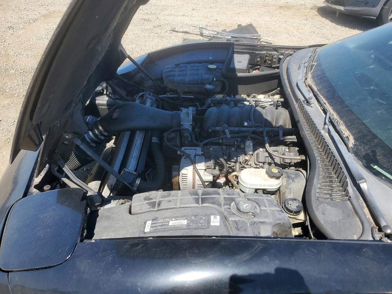 2002 Chevrolet Corvette Z06 Черный vin: 1G1YY12S025125675
