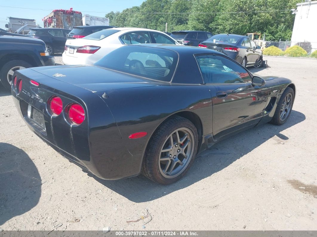 2003 Chevrolet Corvette Z06 Hardtop Black vin: 1G1YY12S135111141