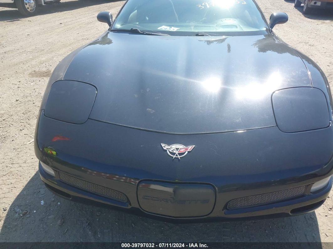 2003 Chevrolet Corvette Z06 Hardtop Black vin: 1G1YY12S135111141