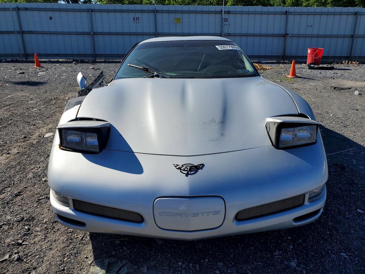 2003 Chevrolet Corvette Z06 Silver vin: 1G1YY12S135114850
