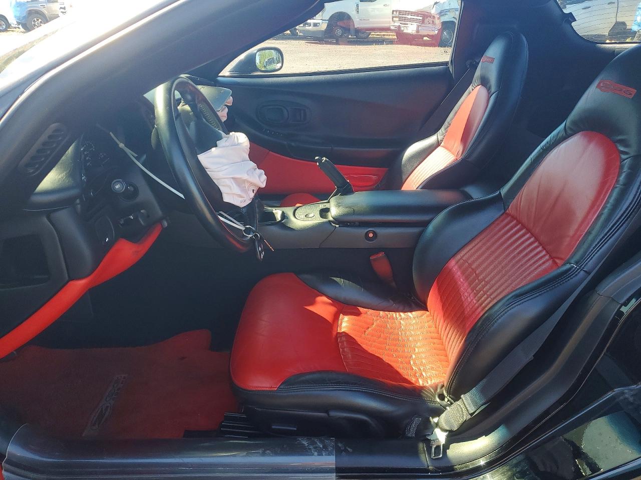 2004 Chevrolet Corvette Z06 Black vin: 1G1YY12S745105846