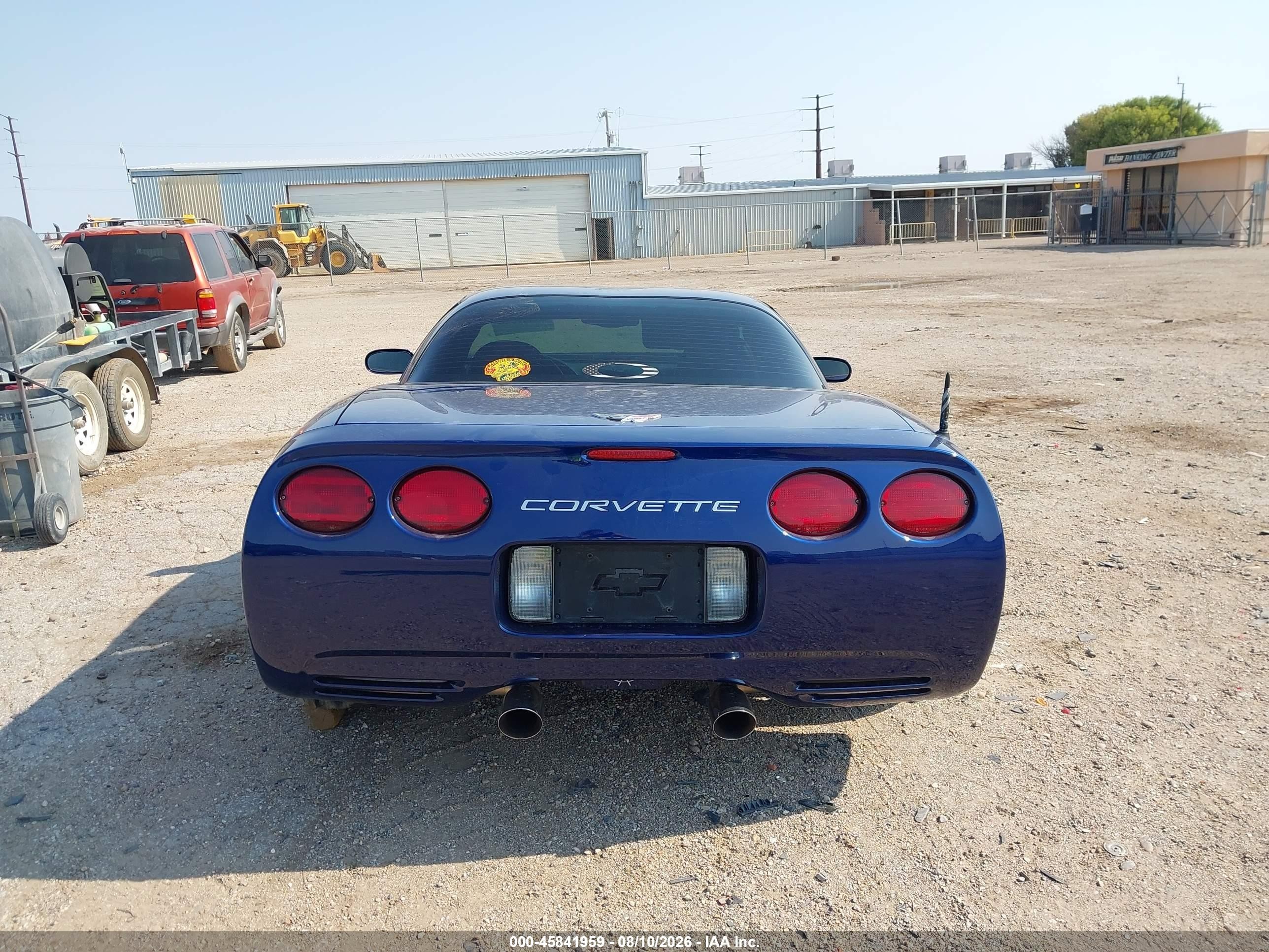 2004 Chevrolet Corvette Z06 Hardtop Blue vin: 1G1YY12S845100607