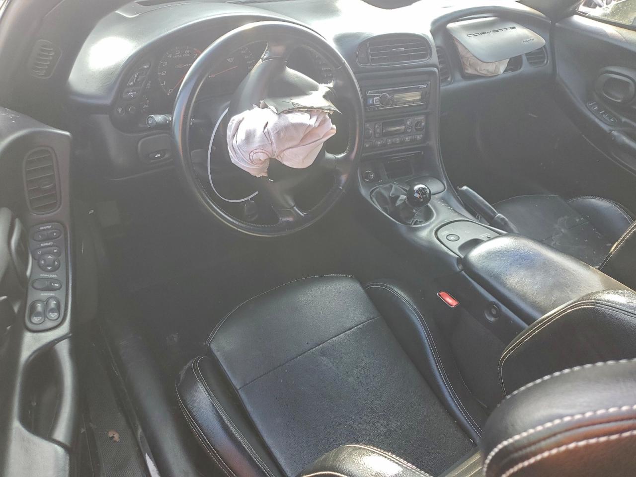 2002 Chevrolet Corvette Z06 Black vin: 1G1YY12SX25117762