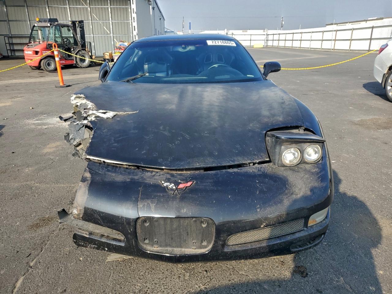 2002 Chevrolet Corvette Z06 Black vin: 1G1YY12SX25117762